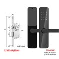 thumbnail image 3 of App Control Smart Lock Digital Locks With Handle Keypad Electronic Door Lock For Home Hotel Rental Bluetooth Connect ,Easy Installation, 3 of 4