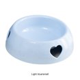 thumbnail image 4 of fastboy Cute Love Shaped Dog Bowl For Small And Medium-sized Dogs And Free Of . Plastic Is Sturdy light blue small size 1Set, 4 of 6