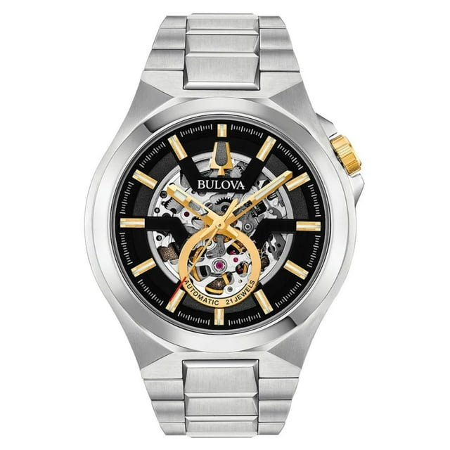 Reloj Bulova Skeleton Aut Caballero Bulova Skeleton 98A224