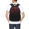 thumbnail image 4 of Balery Red Glitter1 Mochila para hombre y mujer - Tela Oxford 600D resistente - Gran capacidad, resistente al agua, ideal para la escuela, viajes y senderismo, 4 of 6