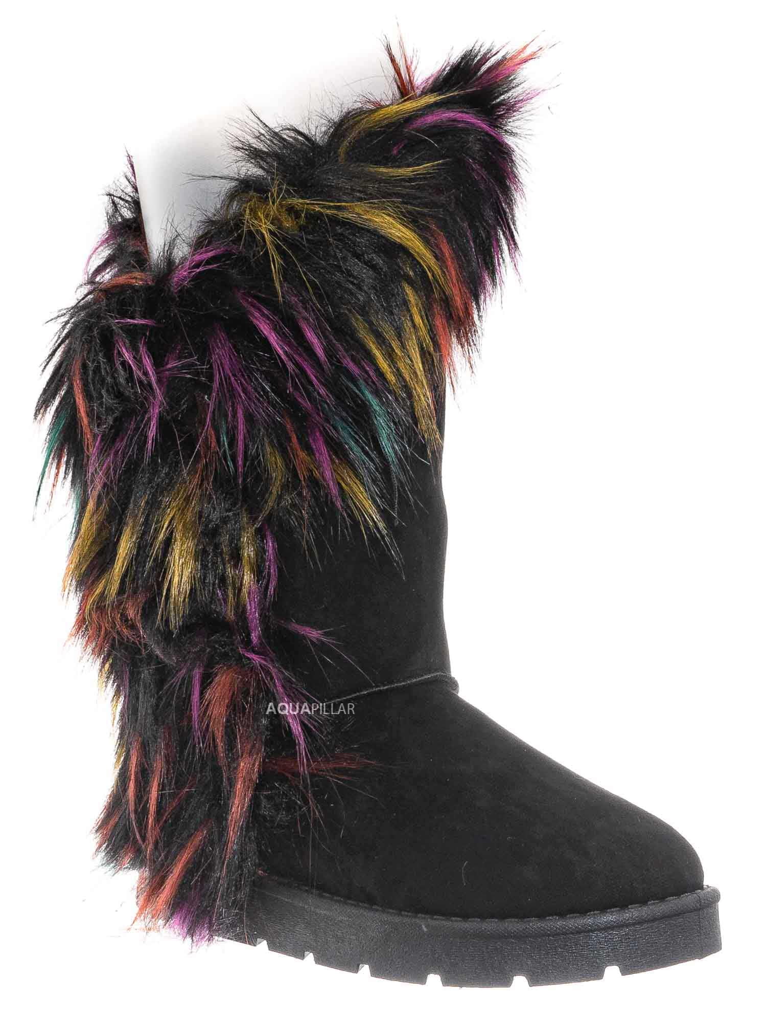 Fur boots walmart Clearance