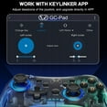 thumbnail image 2 of RGB Led Pad Controller Pro Transparent Controller With Turbo Funtion Dual Motor Vibration Controller For Nintendo Switch, 2 of 7