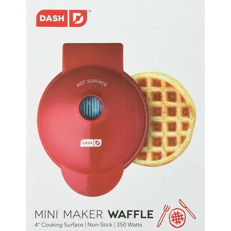 Dash 4 In. Red Mini Waffle Maker - Baller Hardware