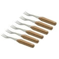 thumbnail image 2 of BergHOFF CollectNCook Stainless Steel Steak Fork, Set of 6, 2 of 2