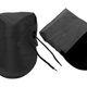 thumbnail image 3 of 2x Guantes de verano para manillar de motocicleta, protección de tela Oxford Negro sólido, 3 of 4