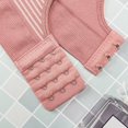 thumbnail image 4 of Women‘s Striped Bra Wireless Maternity Seamless Front Buckle Breastfeeding Bra With Pads, 4 of 5