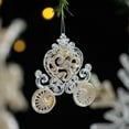 thumbnail image 4 of Christmas Ball Bauble Crystal Deer Flower Ornament Indoor Outdoor Hanging Decoration Holiday Party Wedding Halloween Thanksgiving Valentine's Day Decor, 4 of 6