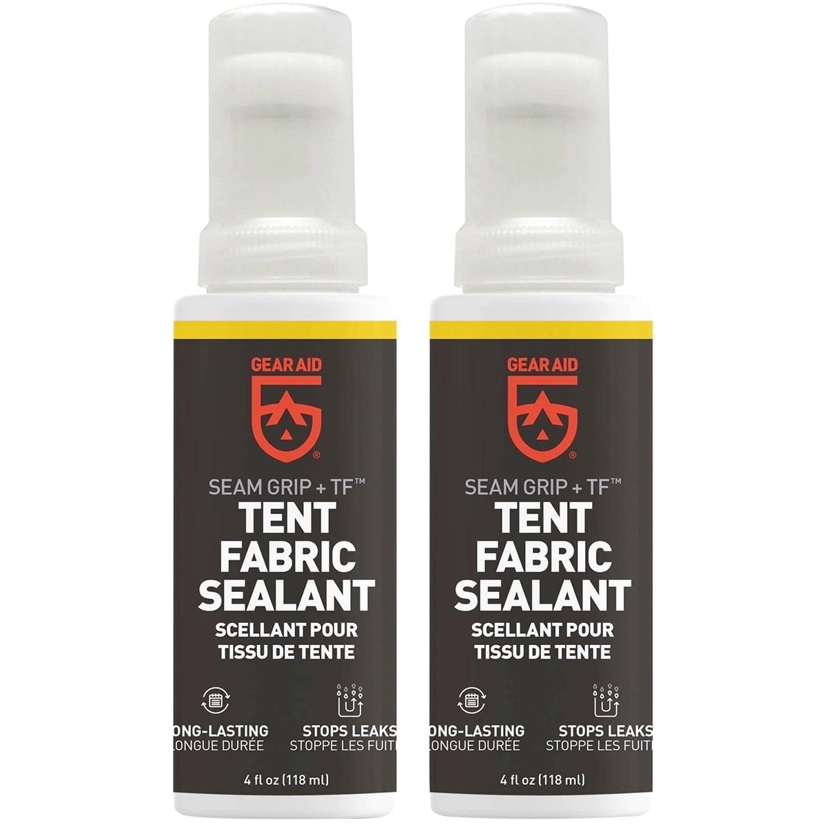 Gear Aid Seam Grip 4 oz. TF Tent Fabric Sealant 2Pack