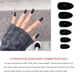 thumbnail image 4 of Qarigey 24 Pieces False Nails Press-on Stick-on Full Tips Nail DIY Fingernails Wearable Tips Manicure Supplies Art Sticker Cover Tools Type3 NO3 Qarigey CE012394-00, 4 of 6