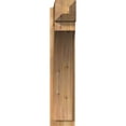 thumbnail image 2 of Ekena Millwork 8"W x 30"D x 38"H Thorton Rough Sawn Craftsman Outlooker, Western Red Cedar, 2 of 4