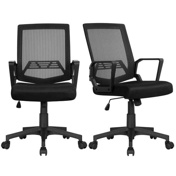 Yaheetech Adjustable Mesh Office Chair Ergonomic Height Computer Chair