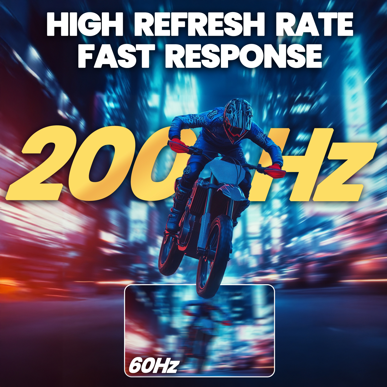 CRUA 27" 200Hz Curved Gaming Monitor, FHD photo 4