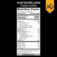 thumbnail image 7 of MariGold High Protein Coffee Powder - Iced Vanilla Latte, Grass Fed Whey Protein Isolate, Workout Boost, Organic Espresso, 7 of 7