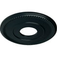 thumbnail image 3 of Ekena Millwork 12 1/2"OD x 3 7/8"ID x 3/4"P Bradford Ceiling Medallion (Fits Canopies up to 6 5/8"), Hand-Painted Night Shade, 3 of 6