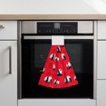 thumbnail image 6 of Hanging Kitchen Towel Coral Velvet Hand Wipes Absorbent Hand Fingertip Towels For Oven Stove Handle Bathroom Toilet Bear Panda, 6 of 7