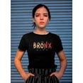 thumbnail image 2 of New Bronx City  Shaped T-Shirt Women -Image by Shutterstock, Female XX-Large, 2 of 4
