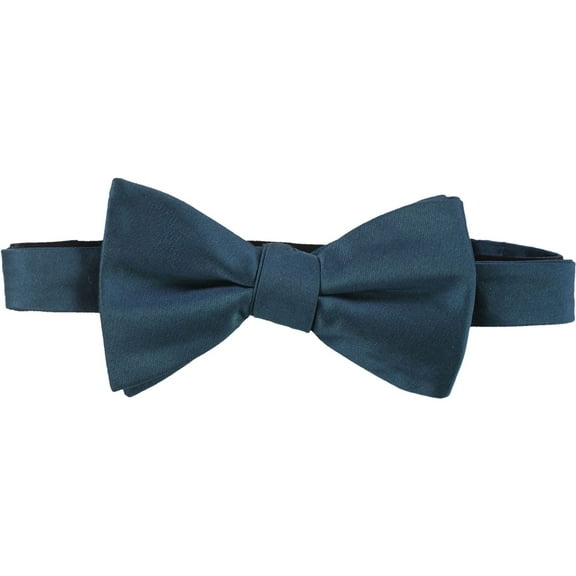 Alfani Mens Satin Pre-tied Bow Tie, Green, One Size