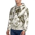 thumbnail image 3 of Haiem Cows Grazing On Meadow 1 Patterned Men's Hoodie with Kangaroo Pocket - Ideal Pullover Sweatshirt for Daily Wear, Travel, and Home-4X-Large, 3 of 7