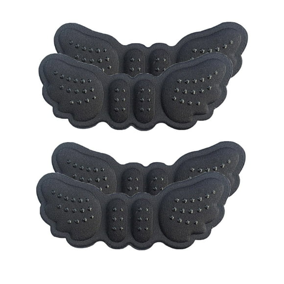 2 pares de protectores de talón para zapatos sueltos, plantillas grandes, almohadillas para el talón