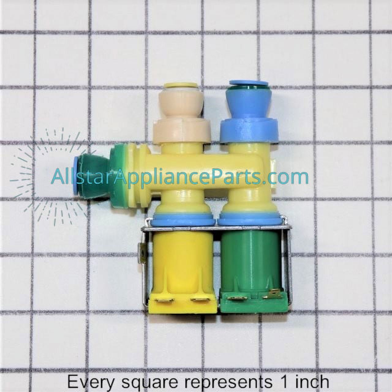 Whirlpool Refrigerator Water Inlet Valve WPW10279866