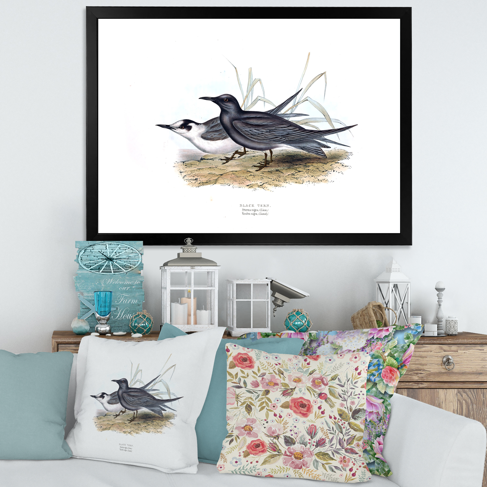 Designart 'Ancient Bird Of Europe II' Traditional Framed Art Print
