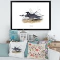thumbnail image 3 of Designart 'Ancient Bird Of Europe II' Traditional Framed Art Print, 3 of 4