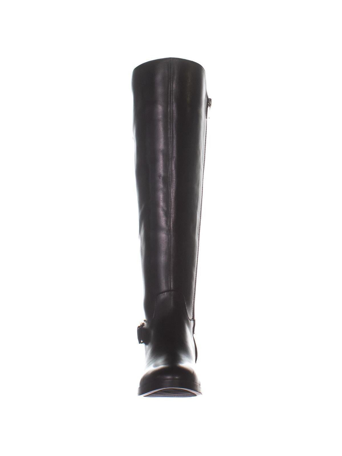 Marc Fisher Damsel Wide Calf Knee High Boots, Black Multi Leather | Walmart Canada