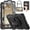 Black/Black, variant on Protective Case for Samsung GalaxyTab A7 Lite 2021 SM-T220/T225/T227, with Screen Protector/Wrist Strap/Styus Slot—Durable, Shock-Resistant Tablet Case