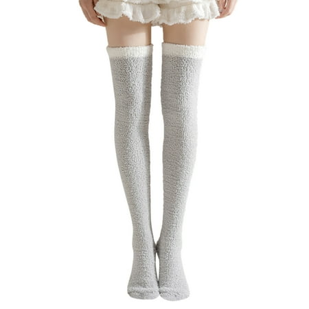 

Noarlalf socks for women Thermal Socks For Womens Coral Socks Stripe Socks Colorful Lightweight Socks Casual Socks Winter Socks Soft Warm Comfort Casual Thick Long Socks womens socks