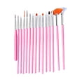 thumbnail image 4 of 15x Nail Art Dotting Tool Set DIY Nail Dotting Pen Pinceles para pintar para patrón Rosa claro Yuyangstore Bolígrafos para puntear uñas, 4 of 8
