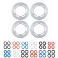 thumbnail image 1 of Ruiboury Wheel Rim Outer Ring For SCX6 Aluminum Alloy Crawler Quality Solid Brass 4pcs RC Car Accessories Replacement Parts RC Upgrade Part TYPE8, 1 of 6