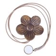 thumbnail image 4 of Cortina de con magnetismo estilo resina, accesorio decorativo de cuerda, hotel, oficina café Zulema Cortinas Tieback, 4 of 8
