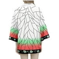 thumbnail image 2 of Cosplay Life Demon Slayer Kimono – Premium Demon Slayer Kimetsu No Yaiba Robe for Men and Women – Durable Cosplay Kimono (Shinobu, S), 2 of 4