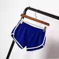 thumbnail image 2 of Gifts for Mom! QATAINLAV Yoga Shorts for Women Comfy Workout Mini Shorts Casual Elastic Gym Hot Shorts Summer Fashion Clothes Blue XL, 2 of 7