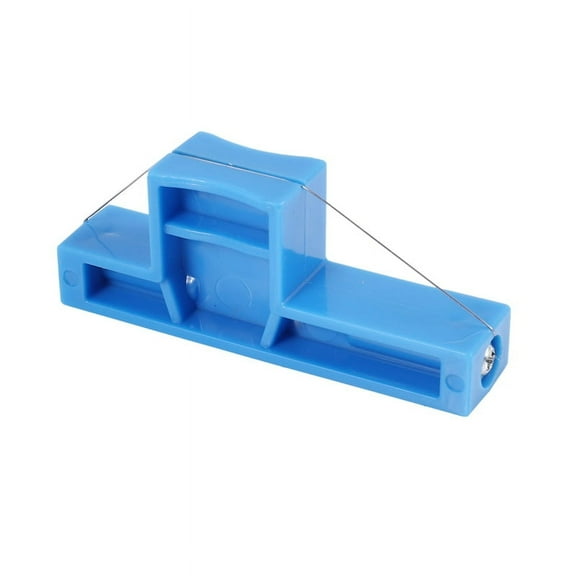 1PC Angle Cutting Clay Tool and Wire Bevel Cutter Clay Trimming Tool for Pottery Ceramics and Sculpting Small,1 x Angle Cutting Clay Tool,Blue