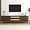 Natural Wood, variant on Rattan TV Stand for TVs up to 75" - Modern Farmhouse Media Console with Boho Charm, Multi-Functional Storage, and Solid Wood Legs - Natural & Brown Television Cabinet for Living Room