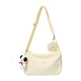 thumbnail image 2 of Bolsa de hombro para mujer bandolera simple informal con monedero colgante (Beige) Likrtyny Para Estrenar, 2 of 9