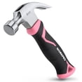 thumbnail image 1 of Martillo de Garra WORKPRO Rosa con Mango de Fibra de Vidrio y Agarre Antigolpes, 1 of 7