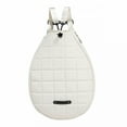 thumbnail image 5 of GASTROPOD Tennis Backpack Tennis Racquet Cover Case Bag Lightweight Shoulder Bag Large Capacity Badminton Racquet Bag Tennis Racket Bag White, 5 of 6