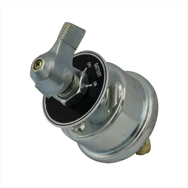 Interruptor de Desconexión de Batería Actual 300A, 12-24V Interruptor Aislador de Corte de Energía de Batería Maestra con Placa Frontal para Automóvil, RV