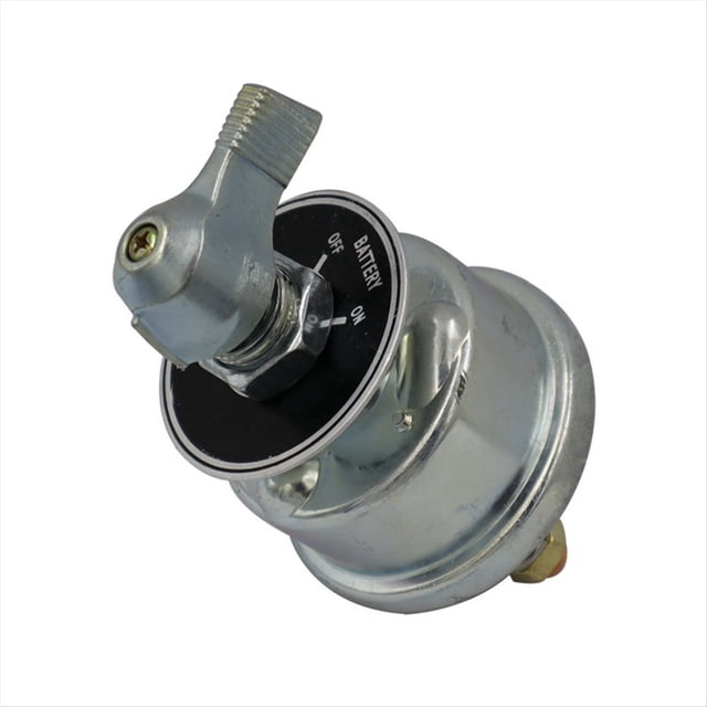 Interruptor de Desconexión de Batería Actual 300A, 12-24V Interruptor Aislador de Corte de Energía de Batería Maestra con Placa Frontal para Automóvil, RV