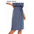 thumbnail image 2 of Vestido casual Simier Fariry Summer Algodón Azul para Mujer, 2 of 6
