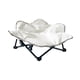 thumbnail image 2 of Colchoneta elevada para gatos y perros, cama elevada, fácil de limpiar, portátil, impermeable, resistente. Blanco M, 2 of 8