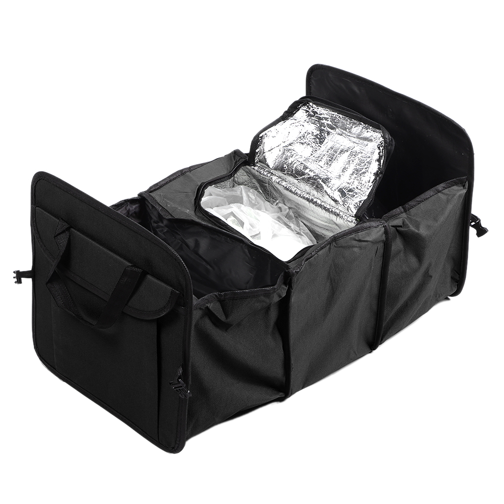 Box Multifunction Folding Car Insulated Cooler Storage Bag Container