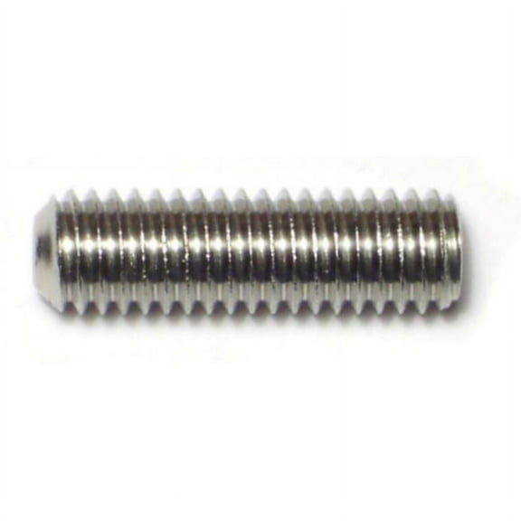 3/8"-16 x 1-1/4" 18-8 Stainless Hex Socket Headless Set Screws SSSSS-155 (5 pcs.)