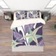 thumbnail image 2 of 3D Purple Flores Funda de edredón Set Ropa de cama Set Fundas de almohada 69, 2 of 3