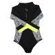 thumbnail image 2 of One Piece Swimsuit For Women Long Sleeve Black Beach Wear 1Set Comfortable Design, 2 of 3