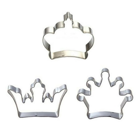 

Steel Stainless 3PC Princess Cookie Cake DIY Kitchenï¼Dining Bar