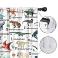 thumbnail image 4 of Blackout Kids Curtains,Colorful Dinosaurs Alphabet Pattern Childrens Insulated Curtains Set Of 2,Bedroom Essentials,Toddler Room Decor 42"x54", 4 of 5