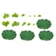 thumbnail image 4 of 1 juego de lenteja de agua flotante artificial de plástico con raíces para decoración de acuario., 4 of 8